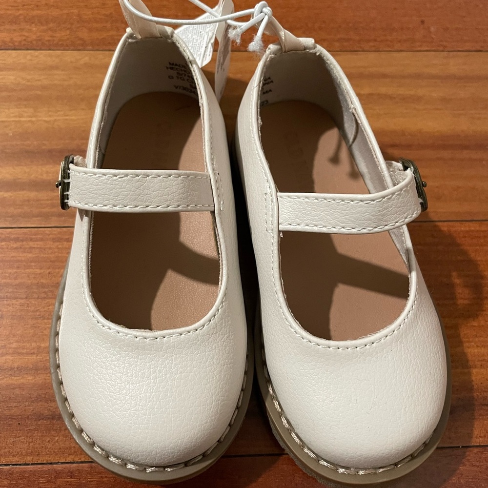 Kids White Mary Jane Shoes